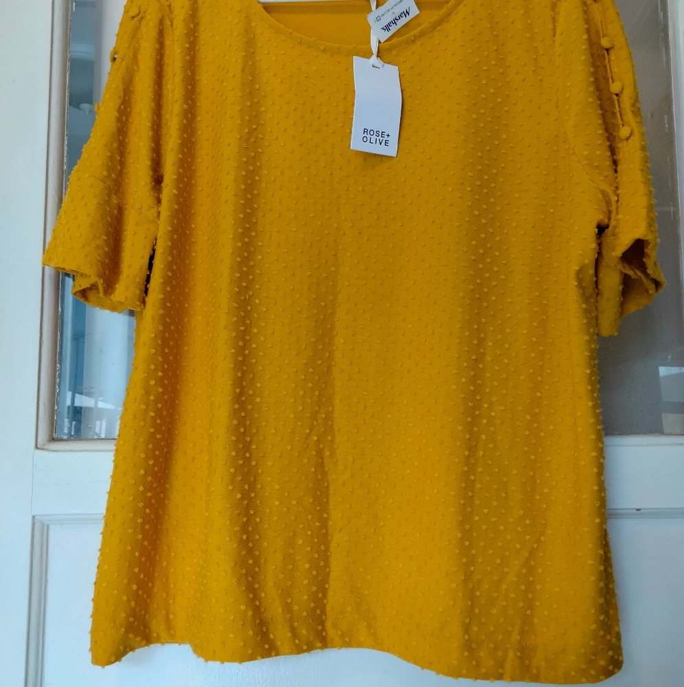 Textured stylish blouse